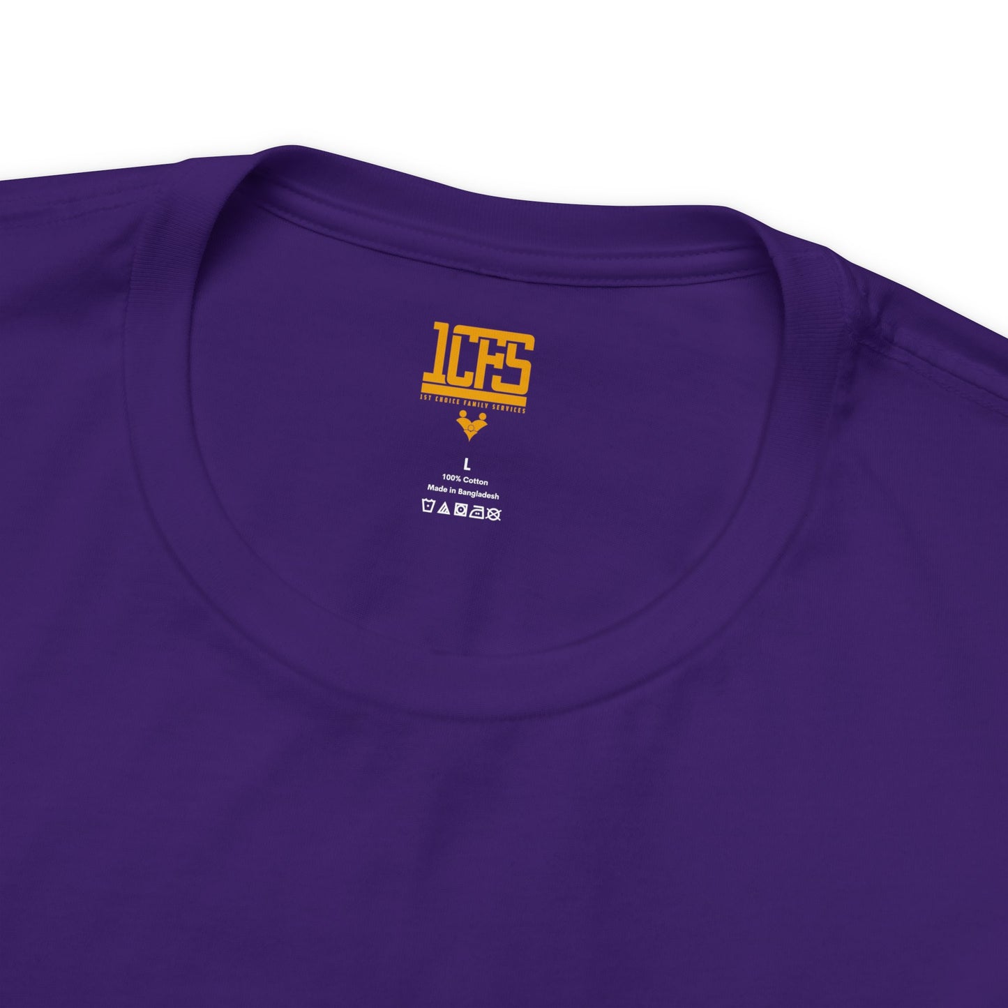 Team Purple w/Gold Print